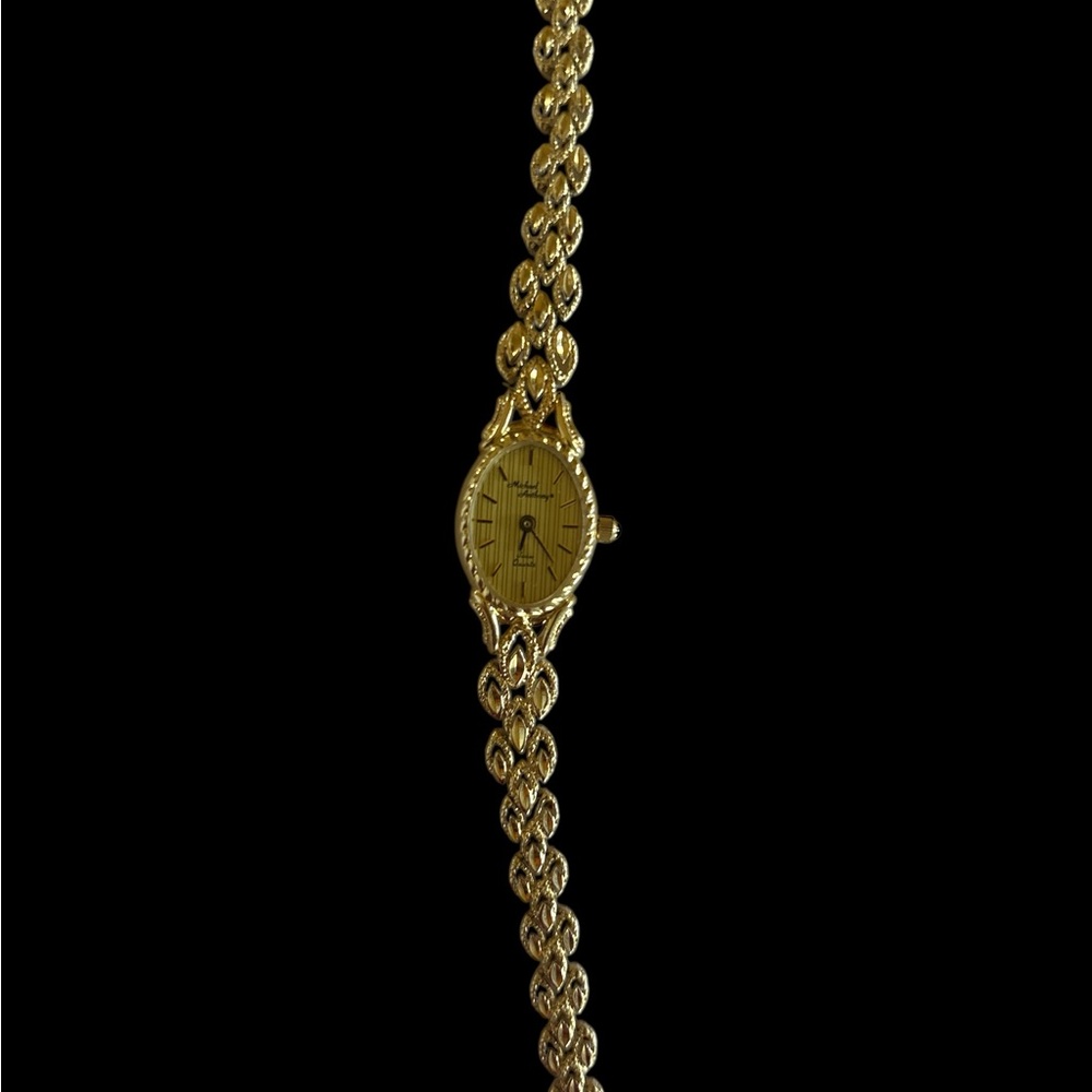 Vintage Michael, Anthony 14k gold watch perfect condition!